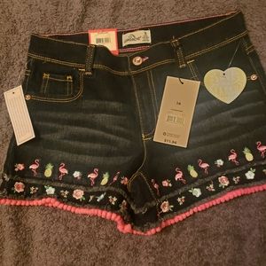 Girls 14 jean shorts